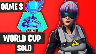 Fortnite World Cup SOLO Game 3 Highlights [Fortnite World Cup Highlights]