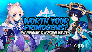 PULL OR SAVE FOR FONTAINE? Updated Kokomi & Wanderer Review | Genshin Impact 3.8