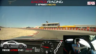 Driving a GT4RS on TRACK! At Speed Vegas