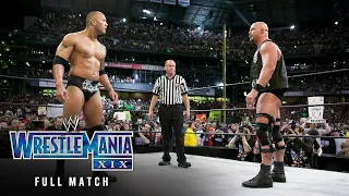 FULL MATCH — “Stone Cold” Steve Austin vs. The Rock WrestleMania XIX
