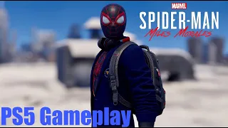 Spider-Man: Miles Morales PS5 Brooklyn Visions Academy Suit Free Roam Gameplay  (No Commentary)