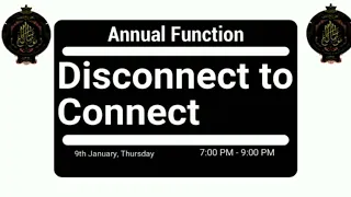 Disconnect to Connect Annual Function