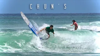 Surfing Chun's Reef | North Shore Hawaii