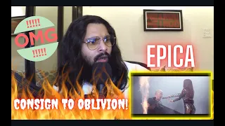 METAL DRUMMER REACTS TO  "Epica - Consign to Oblivion (Live)"