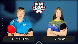 16:15 Natalia Kosmina - Yulianna Zanik West 4 WIN CUP 26.05.2024 | TABLE TENNIS WINCUP