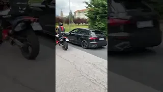 Audi Rs3 2022 launch control vs ktm 690 smc