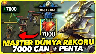 MASTER Yİİ DÜNYA REKORU !! 7000 CAN PENTA !! ÖLÜMSÜZ VE TEK ATIYOR !! | Ogün Demirci