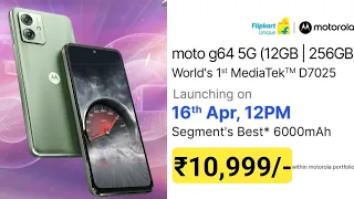 Moto G64 5G Launch Full specifications price | Moto G64 5G Firtst Look review