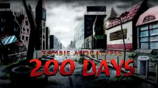 200 DAYS Zombie Apocalypse android game first look gameplay español