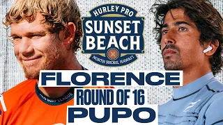 John John Florence vs Miguel Pupo | Hurley Pro Sunset Beach 2024 - Round of 16