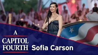 Sofia Carson Performs "The Star Spangled Banner" on the 2017 A Capitol Fourth