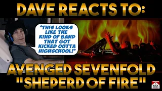 Dave's Reaction: Avenged Sevenfold — Shepherd of Fire