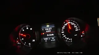 Audi A5 2TFSI Multitronic stage 2 Acceleration