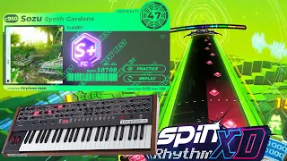 Spin Rhythm XD - Sozu by Sub001 (custom chart) XD Difficulty 47, S+ FC- this song is beautiful!!!!