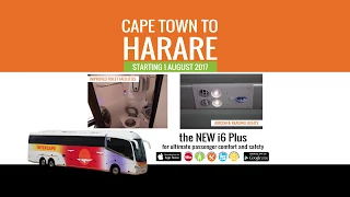 Intercape: On-Screen Advertising (Cape Town to Harare)