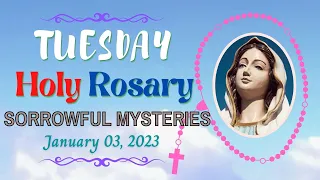 TUESDAY HOLY ROSARY | SORROWFUL MYSTERIES | JANUARY 03, 2023 #quotesforeveryone #virtualrosary
