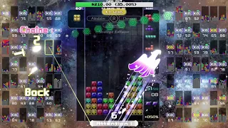 [Tetris 99] invictus snipe lobby #17: 50% vs. 100% with Wumbo (472 lines cleared)