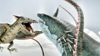 Sharktopus vs Pteracuda (2014) Film Explained in Hindi / Urdu Summarized हिन्दी