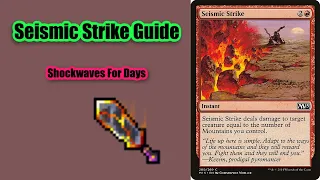 seismic strike: a guide to another underrated weapon