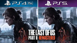 The Last of Us Part II | Original VS Remaster | PS4 Pro - PS5 | Comparativo e Teste de Frame Rate