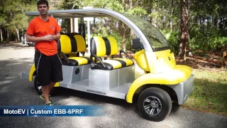 6 Passenger Low Speed Vehicle- Bubble Cart From Moto Electric Vehicles