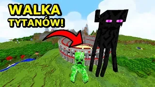 WALKA NAJWIĘKSZYCH POTWORÓW W MINECRAFT! Który Jest Nasjilniejszy?! MINECRAFT ARENA! (TYTANI)