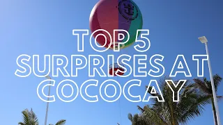 Top 5 Surprises at Perfect Day at CocoCay - Royal Caribbean's Private Island!!