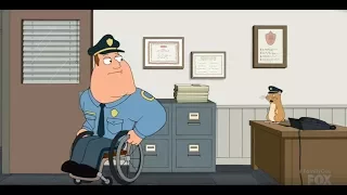 Family Guy - Lieutenant Nibbles Commends Joe!