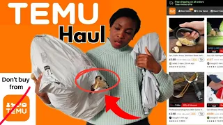 TEMU HAUL🛒🛍️ | Is Temu a scam!?😱 BRUTALLY HONEST TEMU REVIEW ... 100% Not Sponsored!