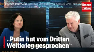 Besorgniserregend: „Putin hat vom Dritten Weltkrieg gesprochen“ | krone.tv DAS DUELL