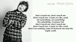 Ed Sheeran & Travis Scott - Antisocial [Official Video] music lyrics
