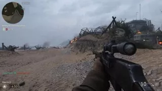 Call of Duty®: WWII War Mode Beach Sniper ATTACK