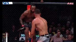 Nate Díaz almost KO’s Leon Edwards!