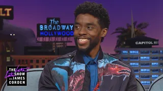 Chadwick Boseman Can't Hide, Even When He's Hiding