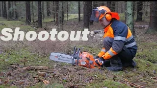 Hva 550 XP Mark 2 VS Stihl MS 261 - Weight, Dimensions, Cutting Performance