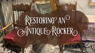 We Aren’t Painting! Rocking Chair Restoration | Elegant Upgrades