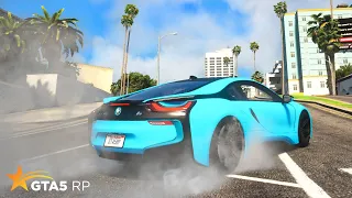 СТОИТ ЛИ ПОКУПАТЬ BMW i8 В ГТА 5 РП? ОБЗОР И ТЕСТ БМВ i8 В GTA 5 RP RAINBOW