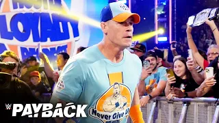 John Cena enters the Steel City to a thunderous ovation: WWE Payback 2023 highlights