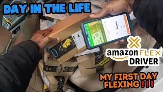 Day in the life Amazon Flex Driver: My First Day Experience!