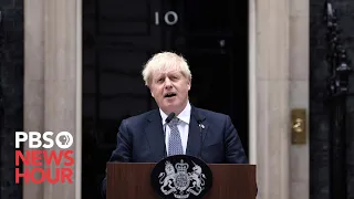 UK Prime Minister Boris Johnson resigns #shorts