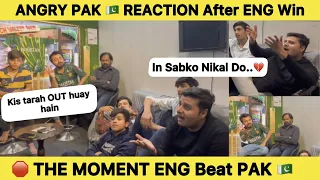 The Moment PAK 🇵🇰 Lost vs ENG 💔 | PAK Fans Reaction after England beat Pakistan in Worldcup