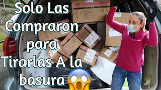 WOOW 😱ALGUIEN SOLO LAS COMPRO Y LAS TIRO A LA BASURA😱😲🇺🇸Como se les ocurrio 😳Lo Que Tiran En USA