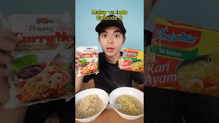 Makan Mie indonesia vs malaysia