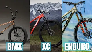 BMX vs XC vs Enduro Biking