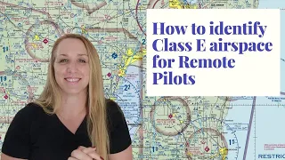 How to identify class E airspace on a VFR sectional chart | Airspace for Drone Pilots | FAA Part 107