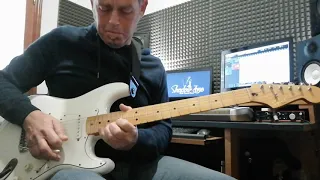 On the turning away Pink Floyd.Guitar cover -Francesco Critti