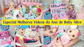 BABY ALIVE LAURINHA,NINA E IRMÃS GÊMEAS NOS VÍDEOS MAIS DIVERTIDOS DO ANO!Baby Alive em Portuguê