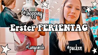 ERSTER FERIENTAG ❤️ SHOPPING & PACKEN FÜR DEN URLAUB ☀️ZARA, NEW YORKER, dm | HEY ISI VLOG