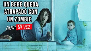 DEJO ENCERRADO A SU BEBE EN UN BAÑO CON UN ZOMBIE (Brain Freeze) | Resumen