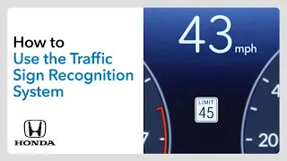 How to Use Traffic Sign Recognition (TSR)